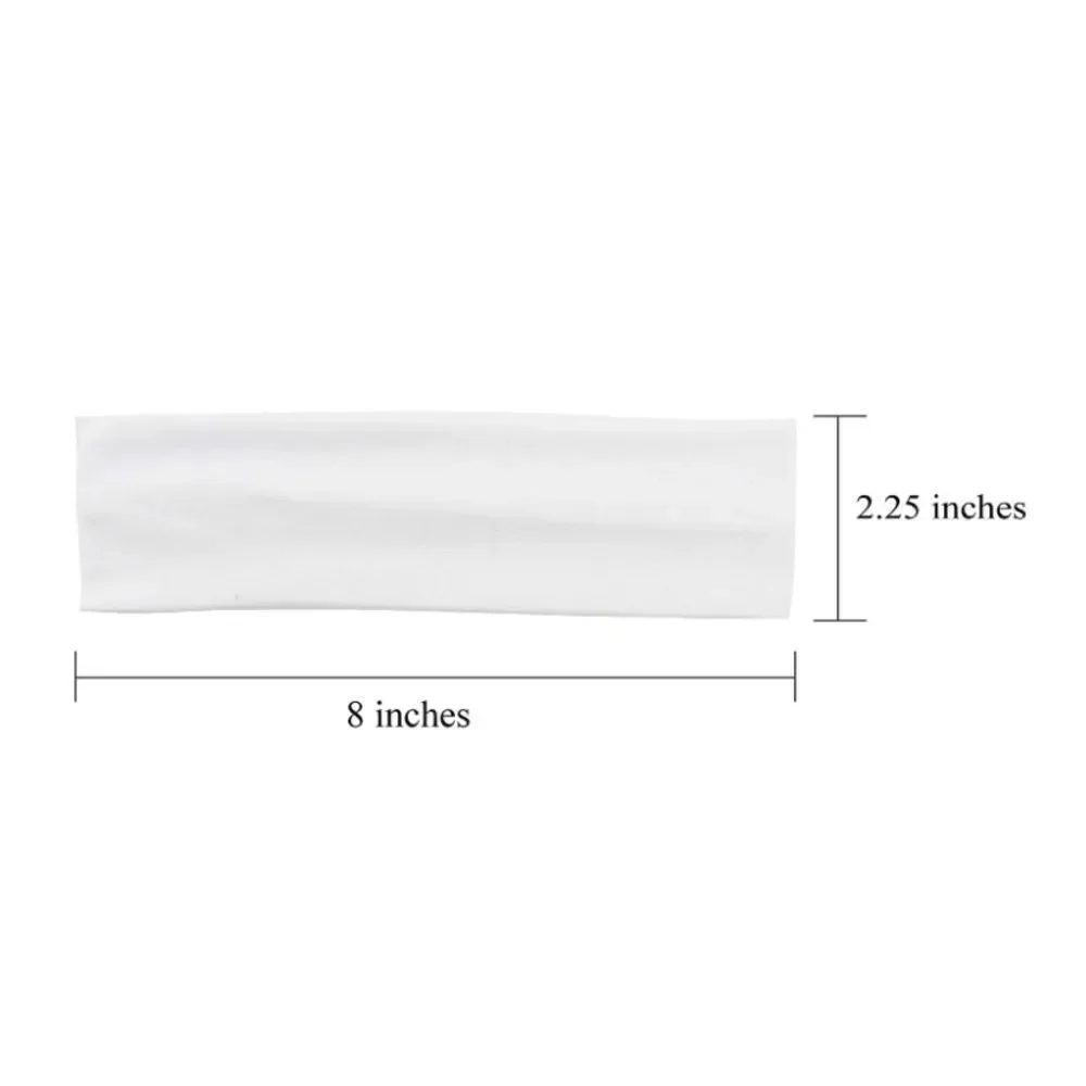 10 pc Headband Set White
